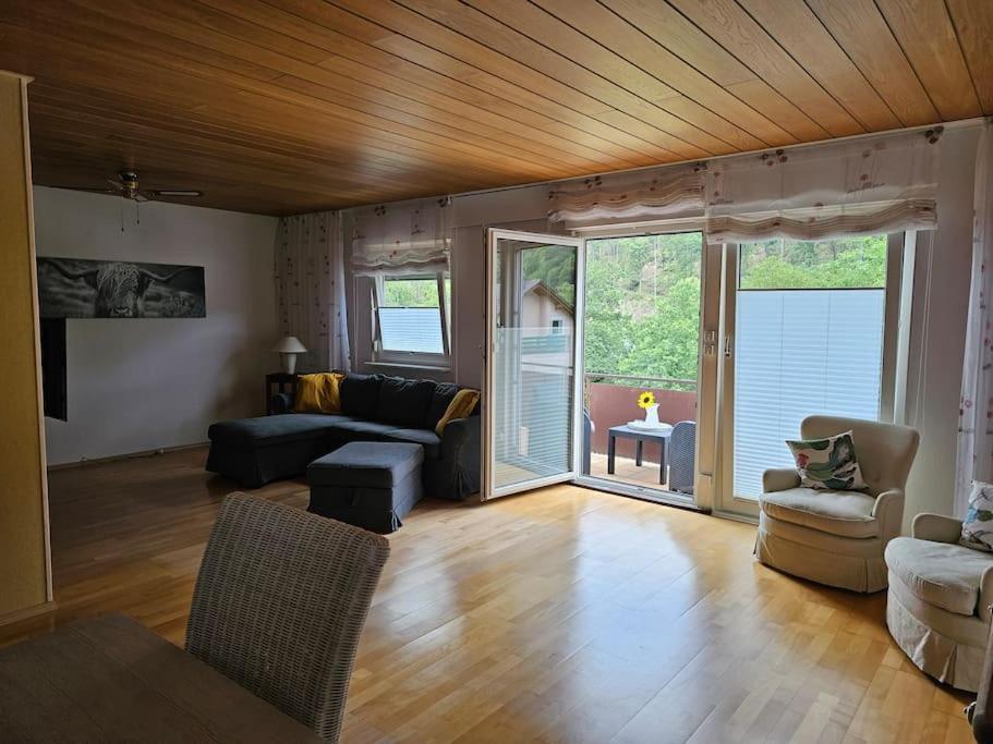 Grosse Ferienwohnung Am Waldrand Schonau  Bagian luar foto