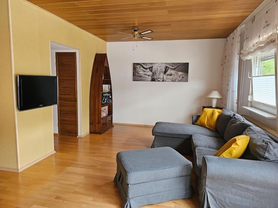 Grosse Ferienwohnung Am Waldrand Schonau  Bagian luar foto